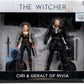 Ciri & Geralt of Rivia 7″ Figure 2-Pack 13813 – The Witcher Season 3 (Netflix) | McFarlane Toys Collector Twin Pack with Accessories