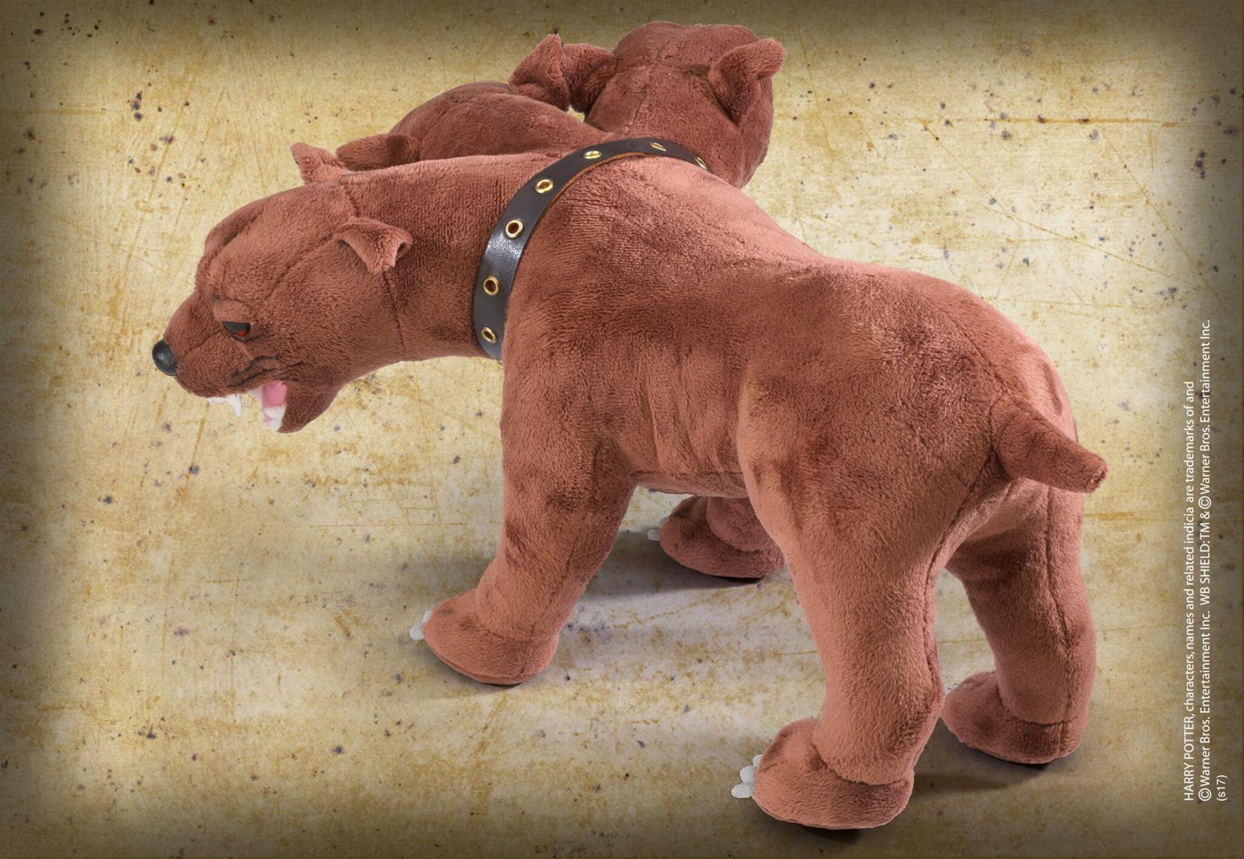 Harry Potter FLUFFY Three Headed Dog Collectors Plush Soft Toy Noble Collection
