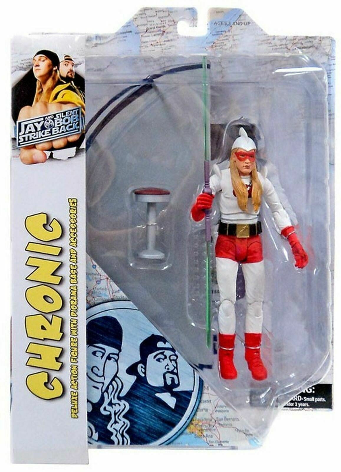 Jay & Silent Bob Strike Back CHRONIC Deluxe Action Figure w/ Base & Accessories