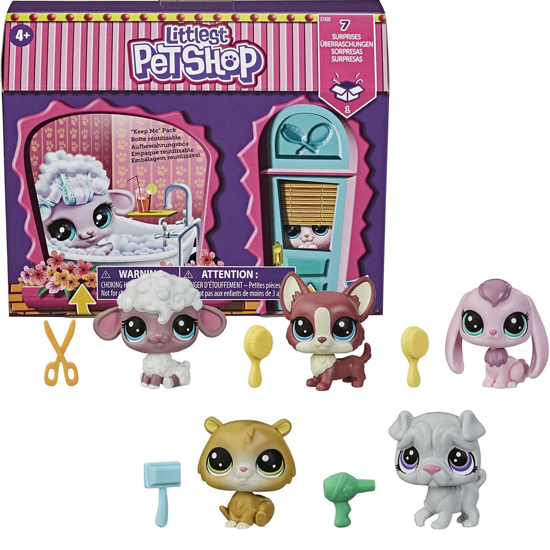Fancy Pet Salon Keep Me Pack Littlest Pet Shop Toy Figure