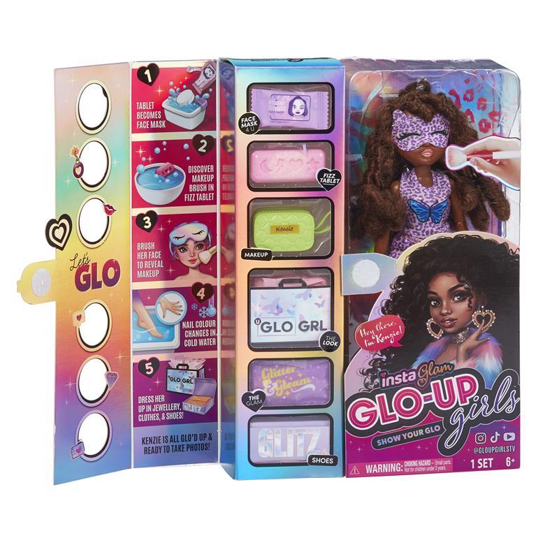 InstaGlam Glo-up KENZIE Girls Fashion Doll 83005 Accessories