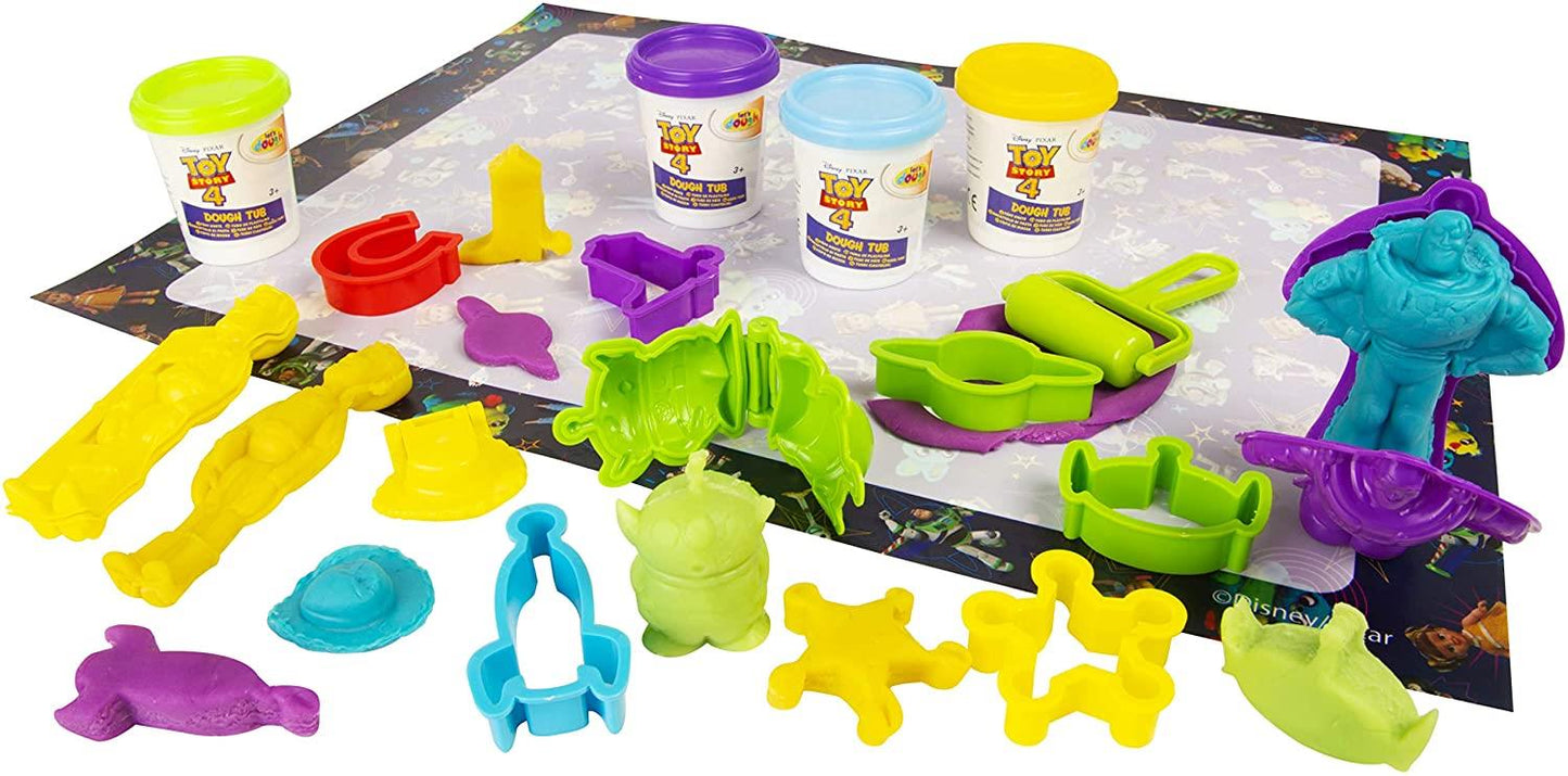 Disney Pixar Toy Story 4 Ultimate Dough Set With Accessories Kids Play-Doh Craft