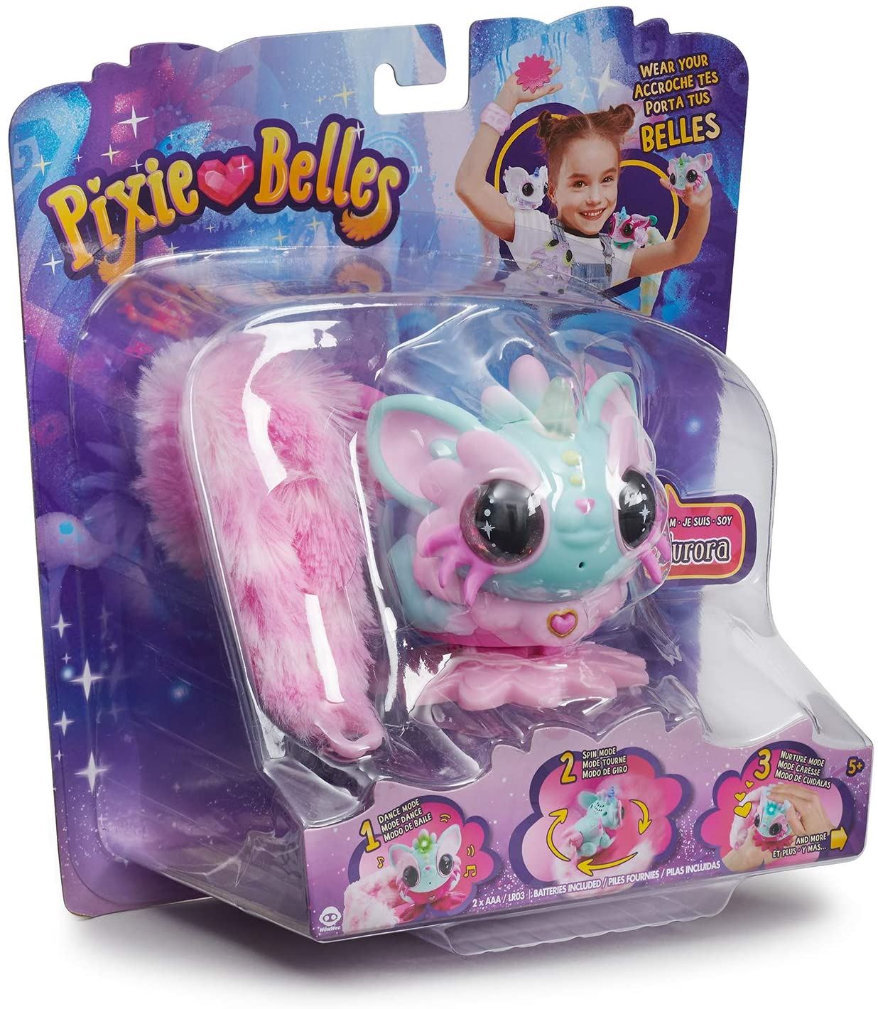 AURORA Pixie Belles Interactive Enchanted Animal Toy WowWee