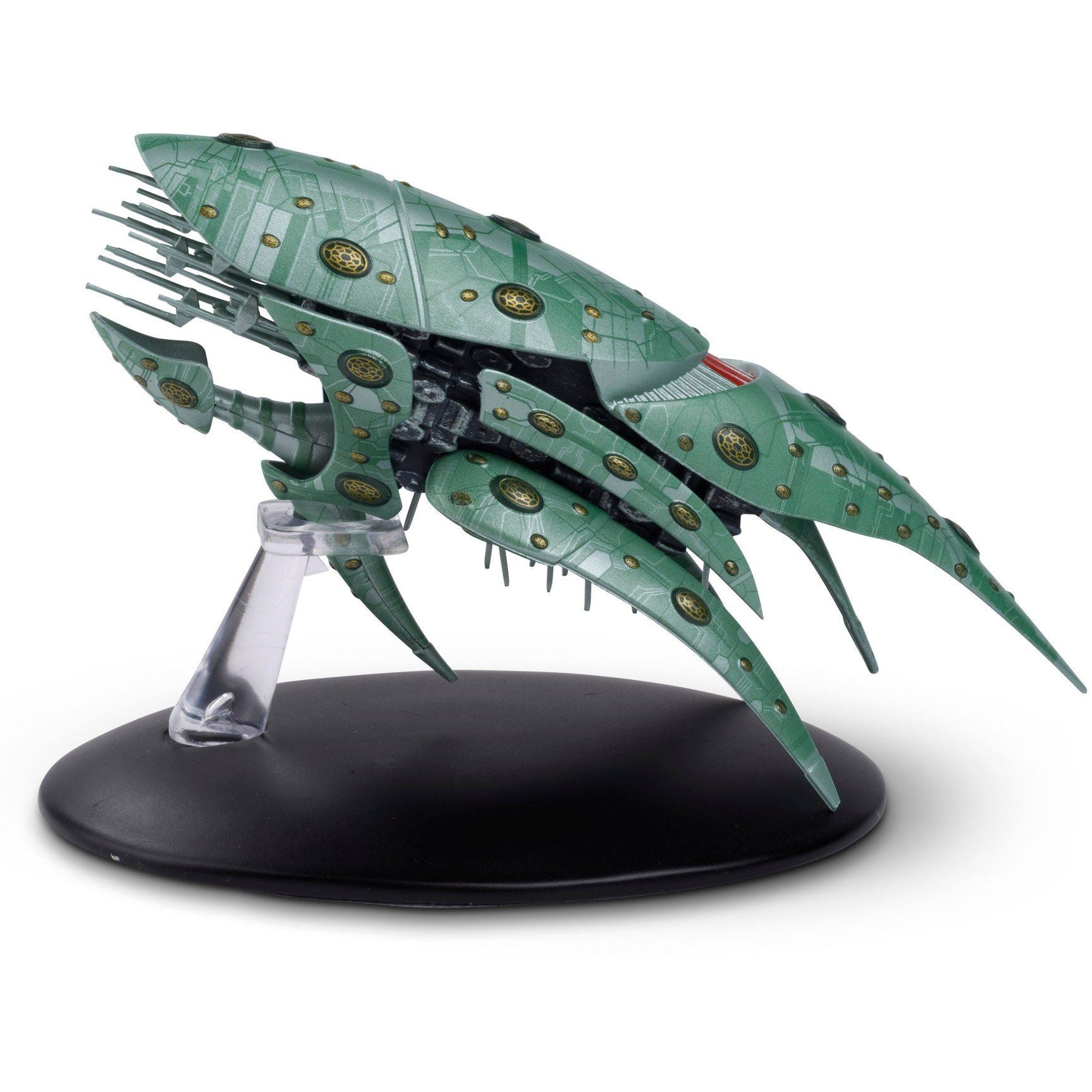 #39 Romulan Drone Model Die Cast Ship (Eaglemoss Star Trek)
