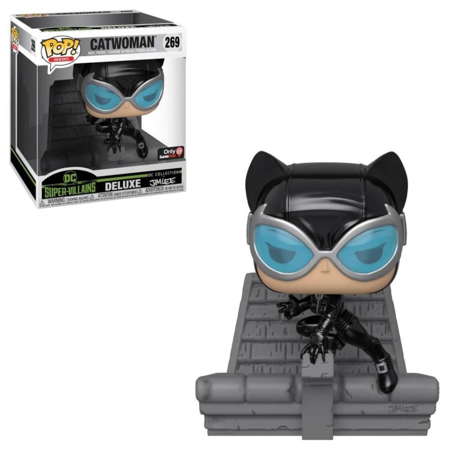 Funko POP! CATWOMAN [Jim Lee] Deluxe #269 Vinyl Figure