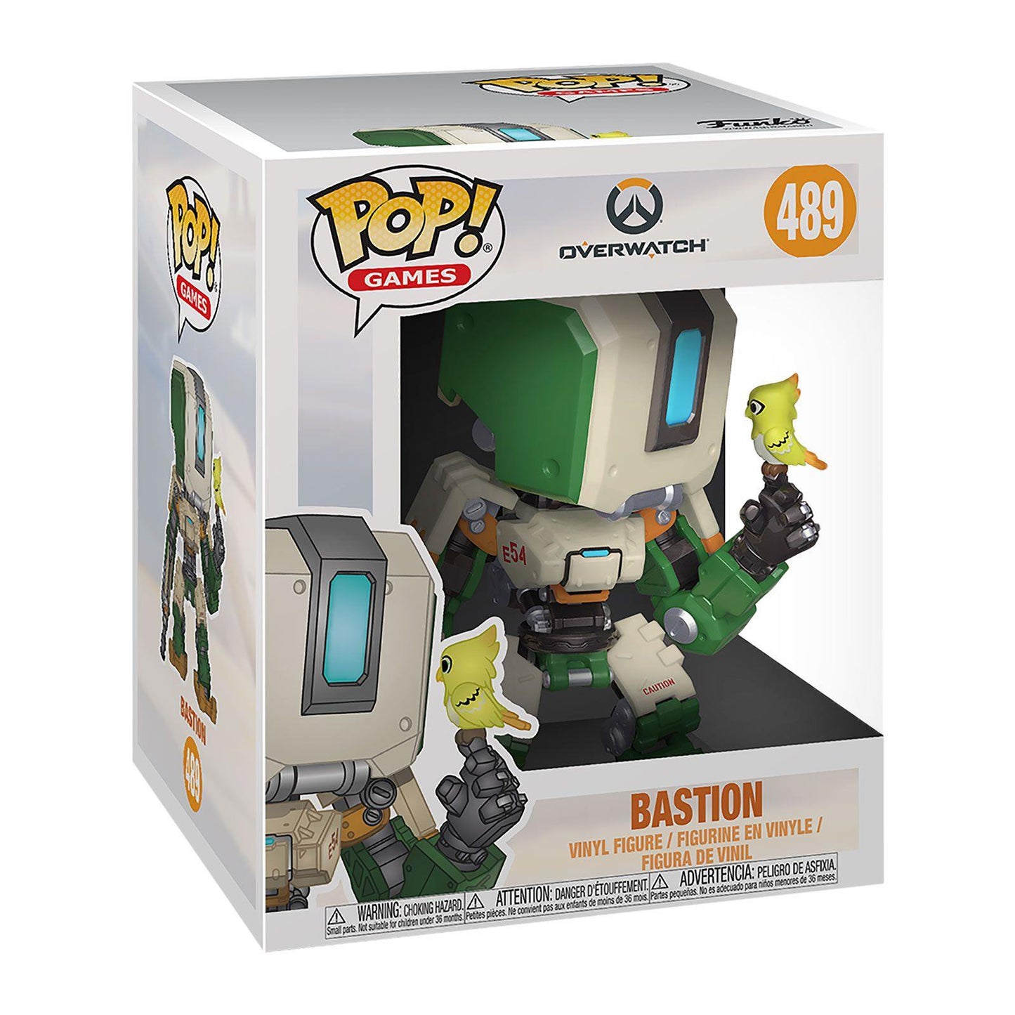 Funko POP! BASTION #489 6" Vinyl Overwatch Action Figure