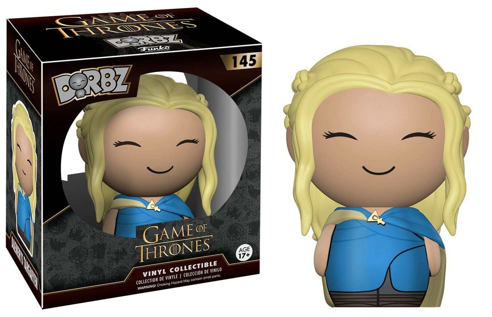 Funko Dorbz: DAENERYS #145 Game of Thrones Vinyl Action Collectible Figure