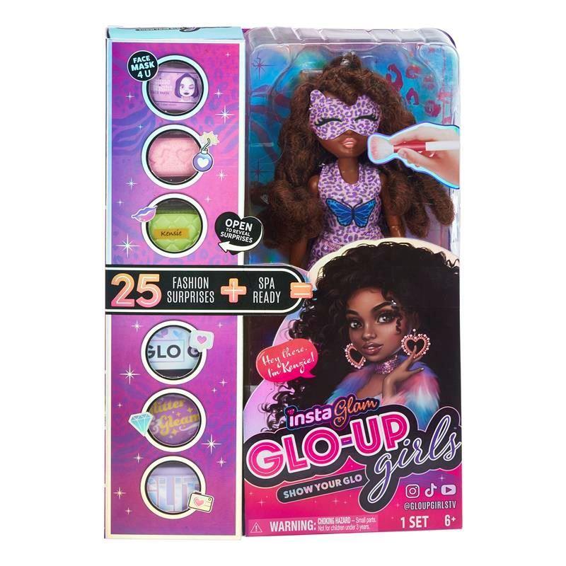 InstaGlam Glo-up KENZIE Girls Fashion Doll 83005 Accessories