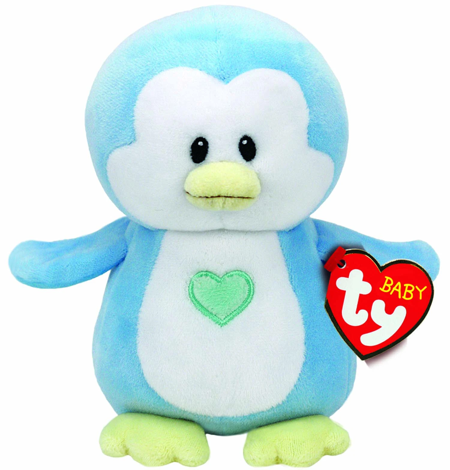 TY Twinkles Blue Penguin Beanie Baby Soft Toy Plush Stuffed Animal