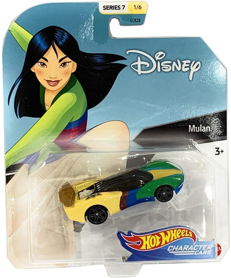 MULAN GGX68 Hot Wheels Disney Character Die-cast Car