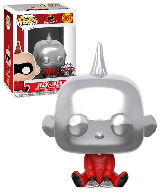 Funko POP! JACK-JACK #367 Metallic SE Vinyl Figure Incredibles 2