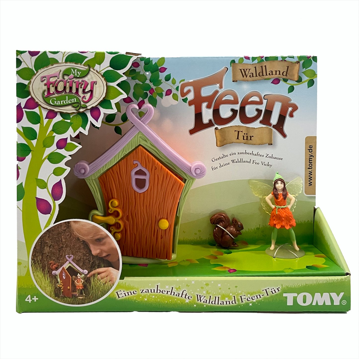 GERMAN PACKAGING My Fairy Garden Woodland Door Toy Figure Waldland Feen-Tur