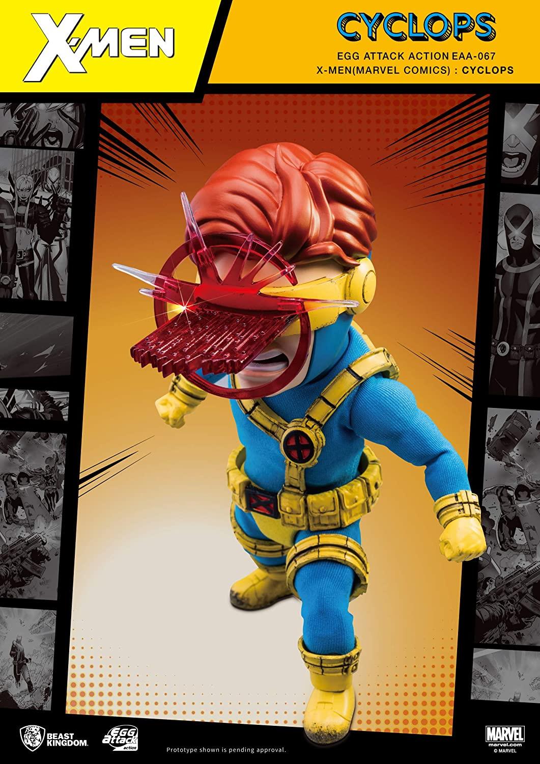 Beast Kingdom X-Men CYCLOPS Egg Attack Action Figure EAA-067