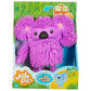 Jiggly Pets Purple Walking Dancing Shaking Koala with Music Strechy Toy