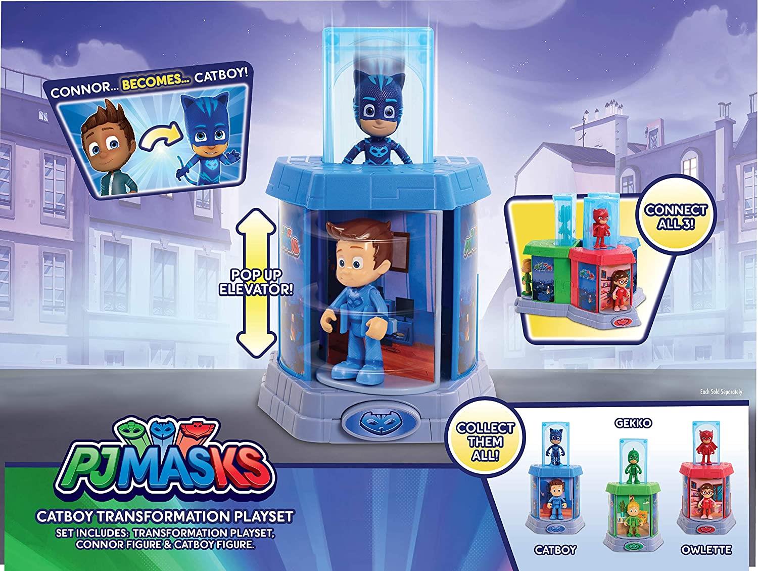 CONNOR CATBOY Transforming Action Figure Playset PJ Masks