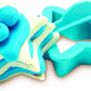 PLAY-DOH BLUE Sugar Cookie Canister Play Food Set with 2 Non-Toxic Colors