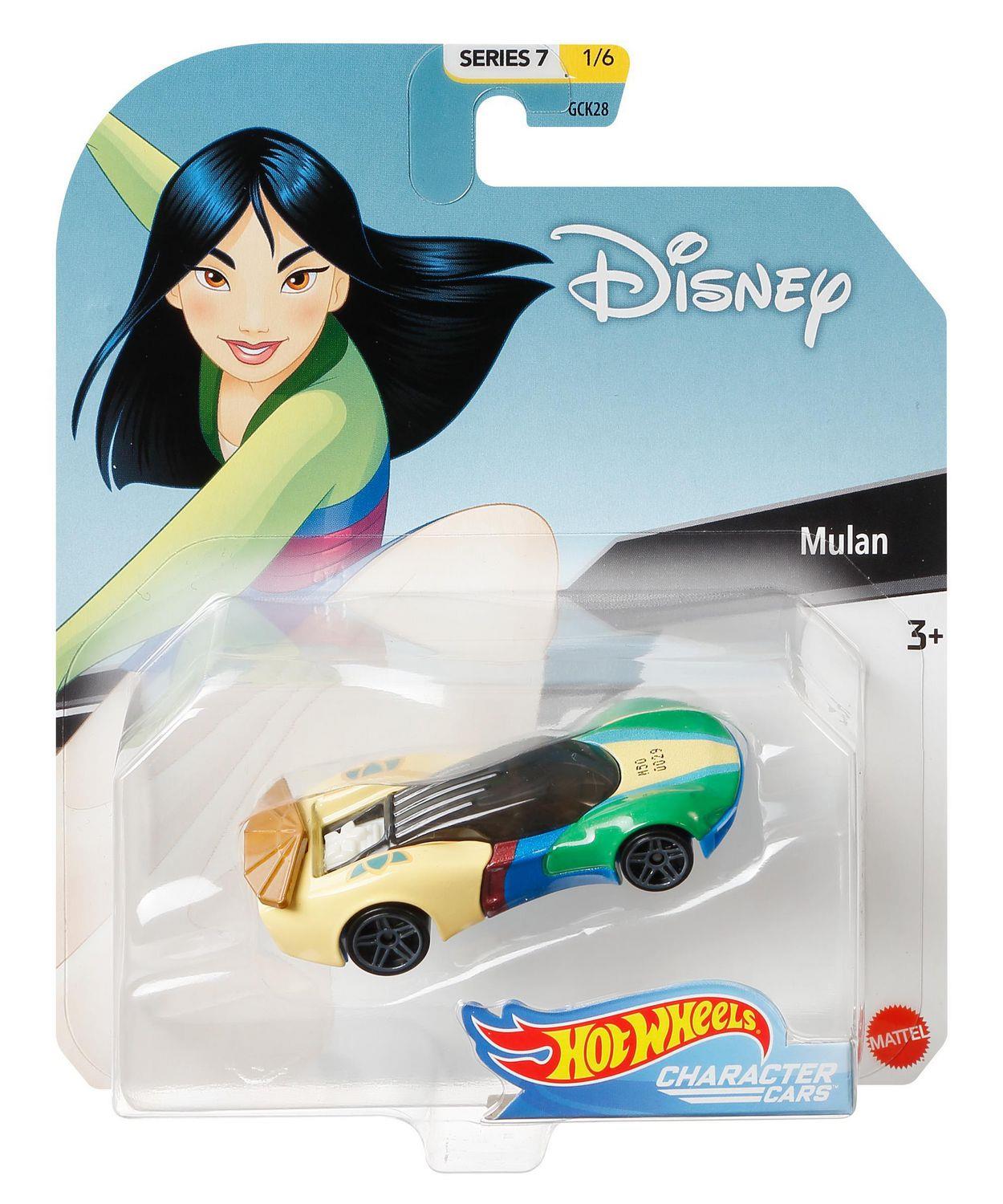 MULAN GGX68 Hot Wheels Disney Character Die-cast Car