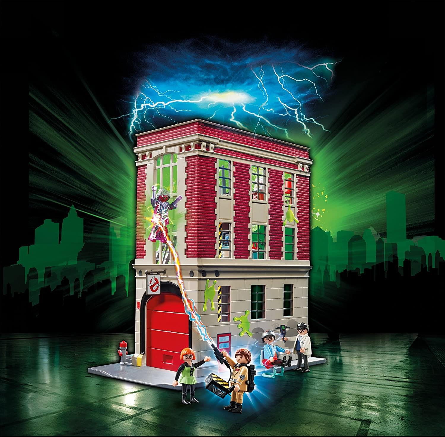 Ghostbusters Firehouse Headquarters 9219 Playmobil Playset
