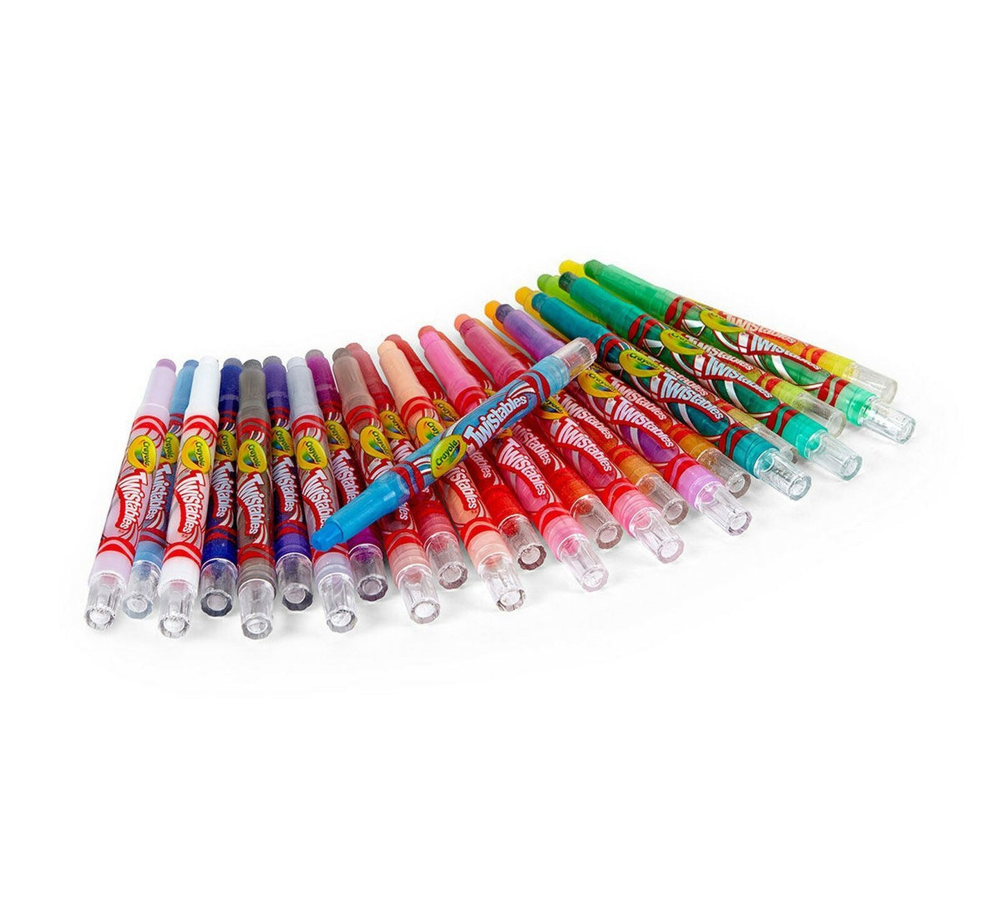 Crayola® TWISTABLES MINI CRAYONS & PAPER SET (65 Pieces) Gift for Kids