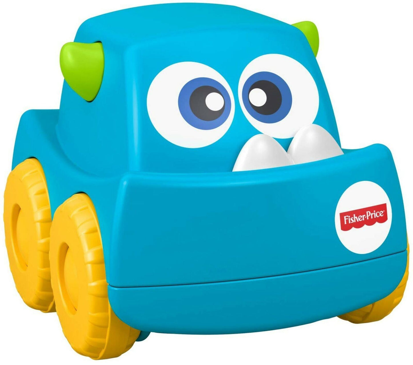 Fisher-Price MINI MONSTER Vehicle #1 Blue Toy Car Baby Play