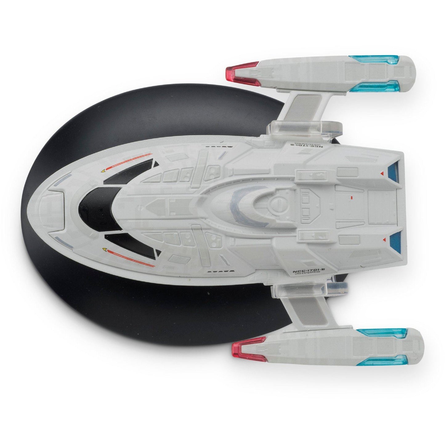 #75 Cousteau (Captain's Yacht) USS Enterprise NCC-1701-E Starship Model Die Cast Ship (Star Trek)