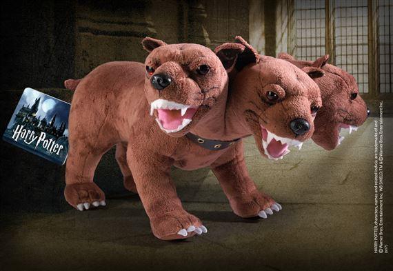 Harry Potter FLUFFY Three Headed Dog Collectors Plush Soft Toy Noble Collection