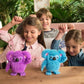 Jiggly Pets Purple Walking Dancing Shaking Koala with Music Strechy Toy