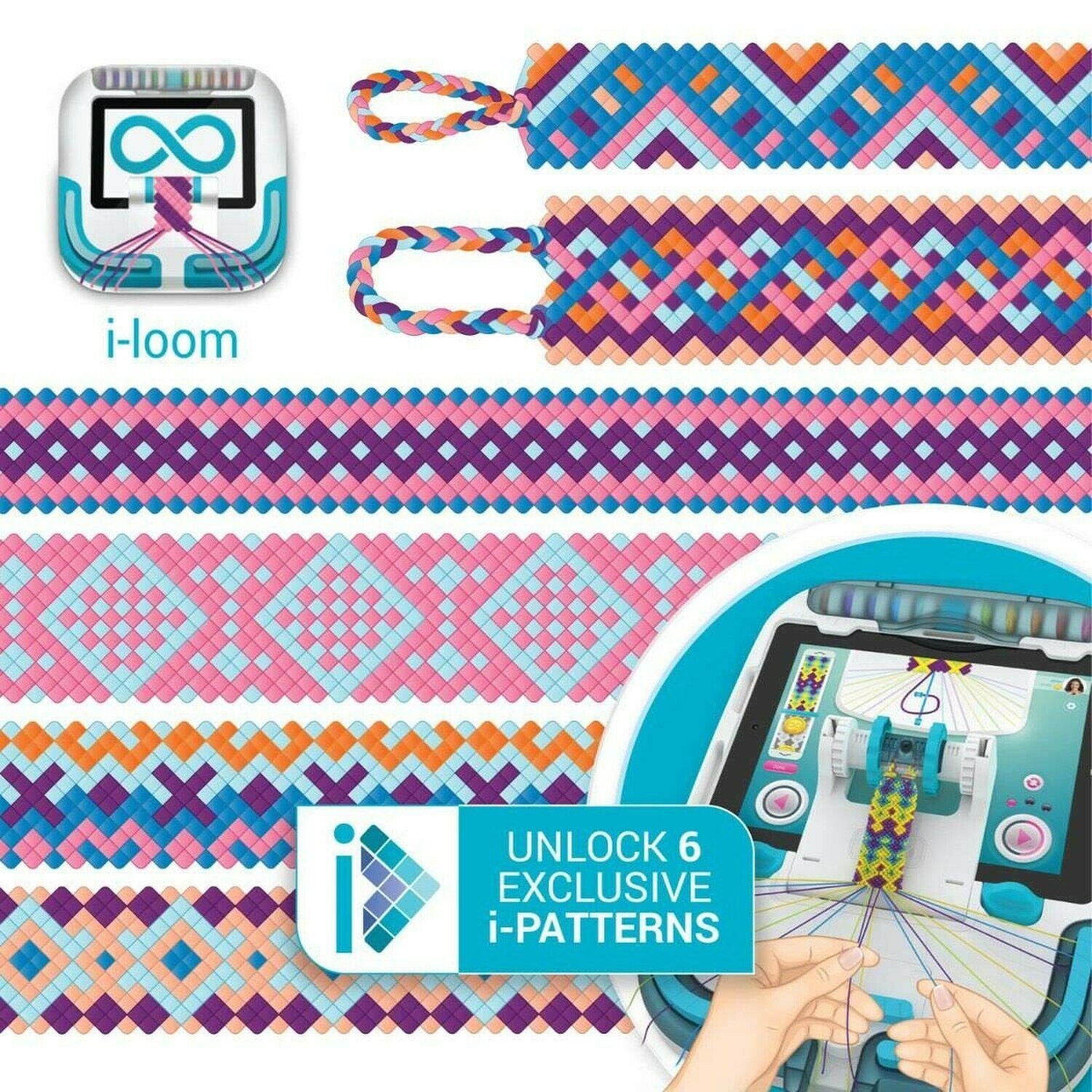 Style Me Up BFF HEADBANDS Craft Set for i-Loom - Includes 6 Patterns!