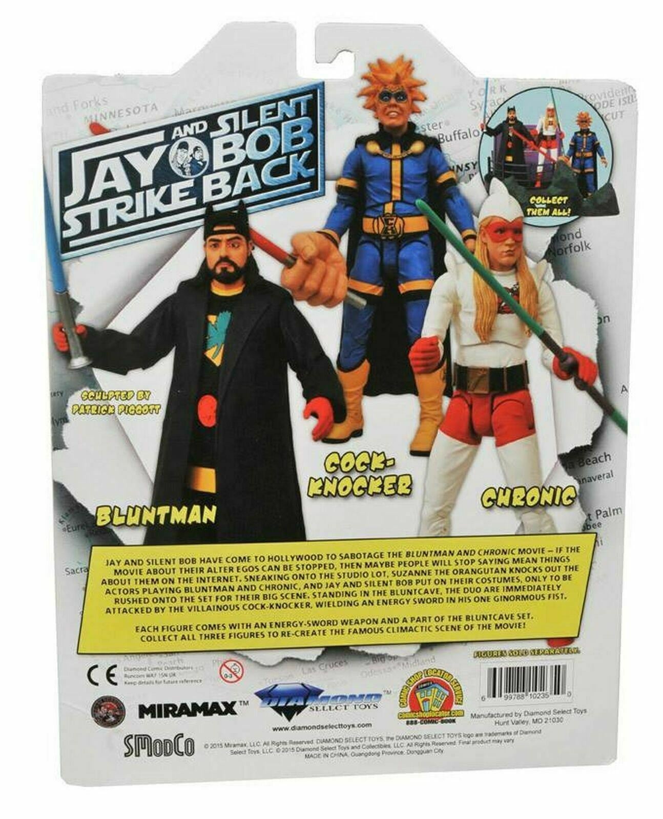 Jay & Silent Bob Strike Back CHRONIC Deluxe Action Figure w/ Base & Accessories