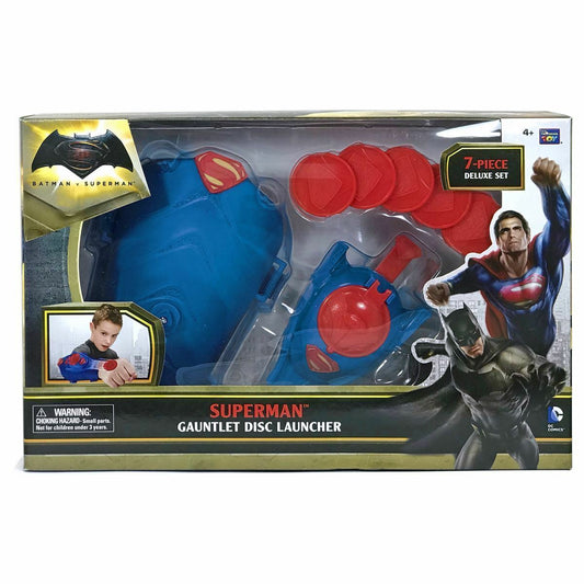 DC Comics Batman V Superman Gauntlet Disc Launcher Shooter Official