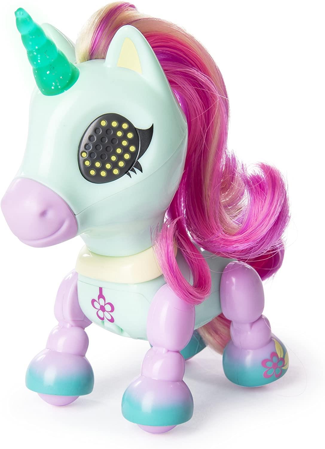 Zoomer RANDOM Zupps Tiny Unicorn Interactive Figure Lights & Sounds