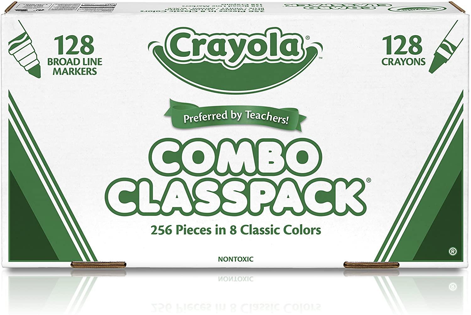 CRAYOLA CRAYOLA Combo Classpack Crayons & Markers 256