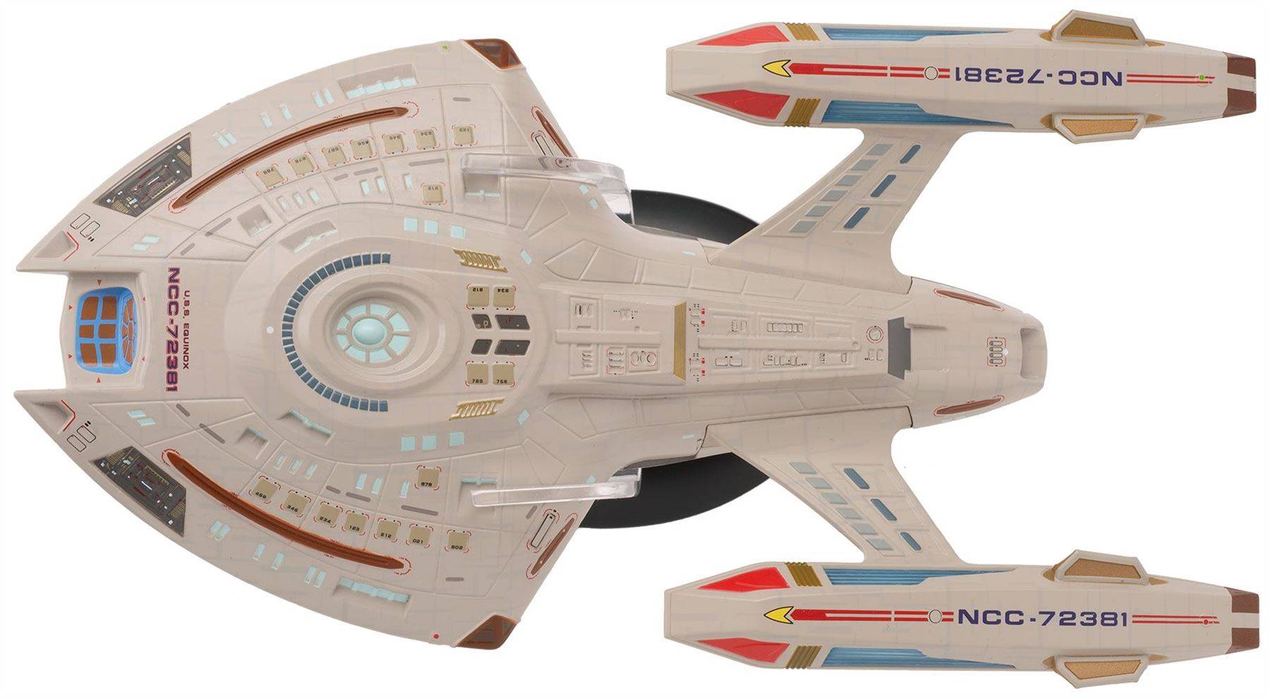 #27 U.S.S. Equinox NCC-72381 XL EDITION Model Diecast Ship (Eaglemoss / Star Trek)