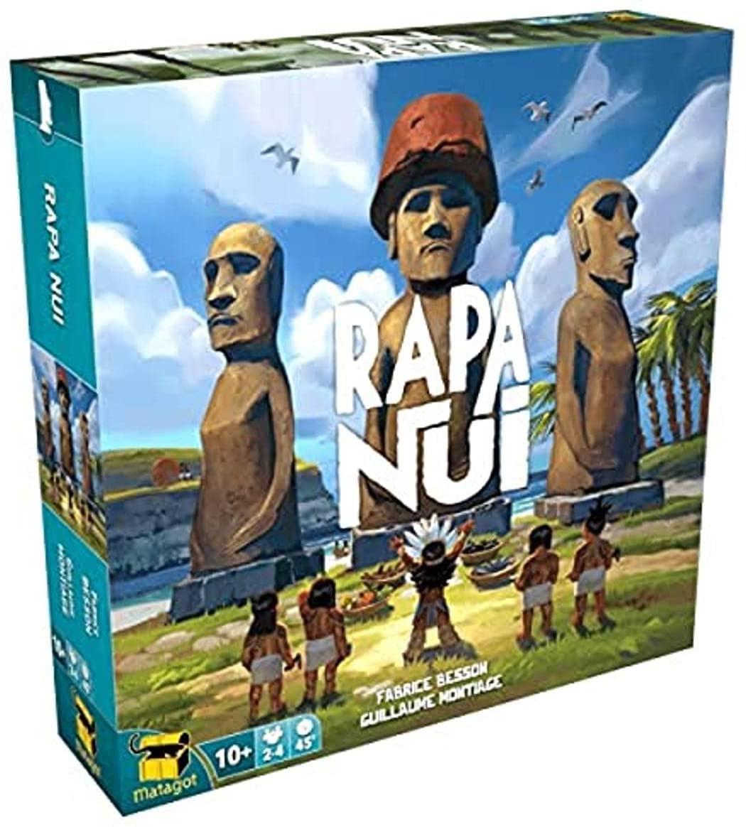 RAPA NUI Matagot Family Board Game Easter Island Strategy
