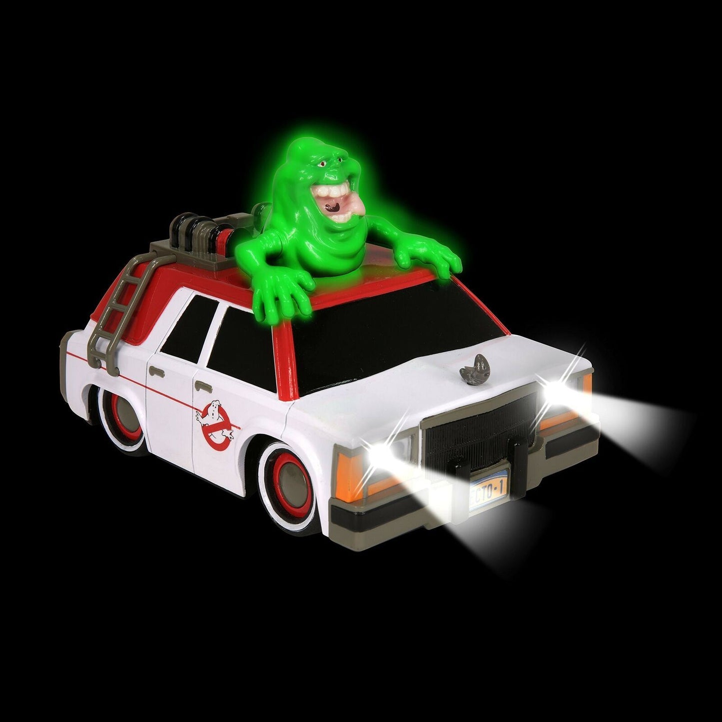 Ghostbusters Radio Control RC ECTO-1 Vehicle with Glowing Slimer (NKOK)