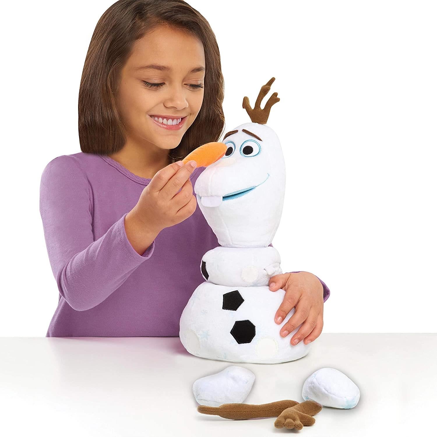 Disney Frozen 2 SHAPE SHIFTER OLAF Soft Toy Plush Interactive Talking