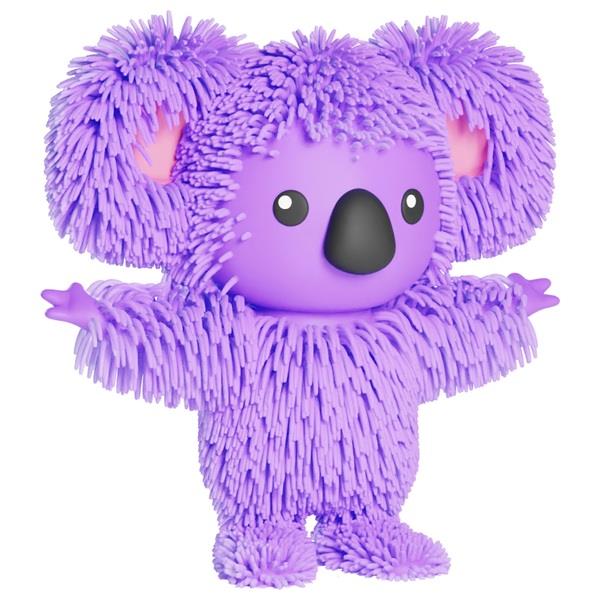 Jiggly Pets Purple Walking Dancing Shaking Koala with Music Strechy Toy