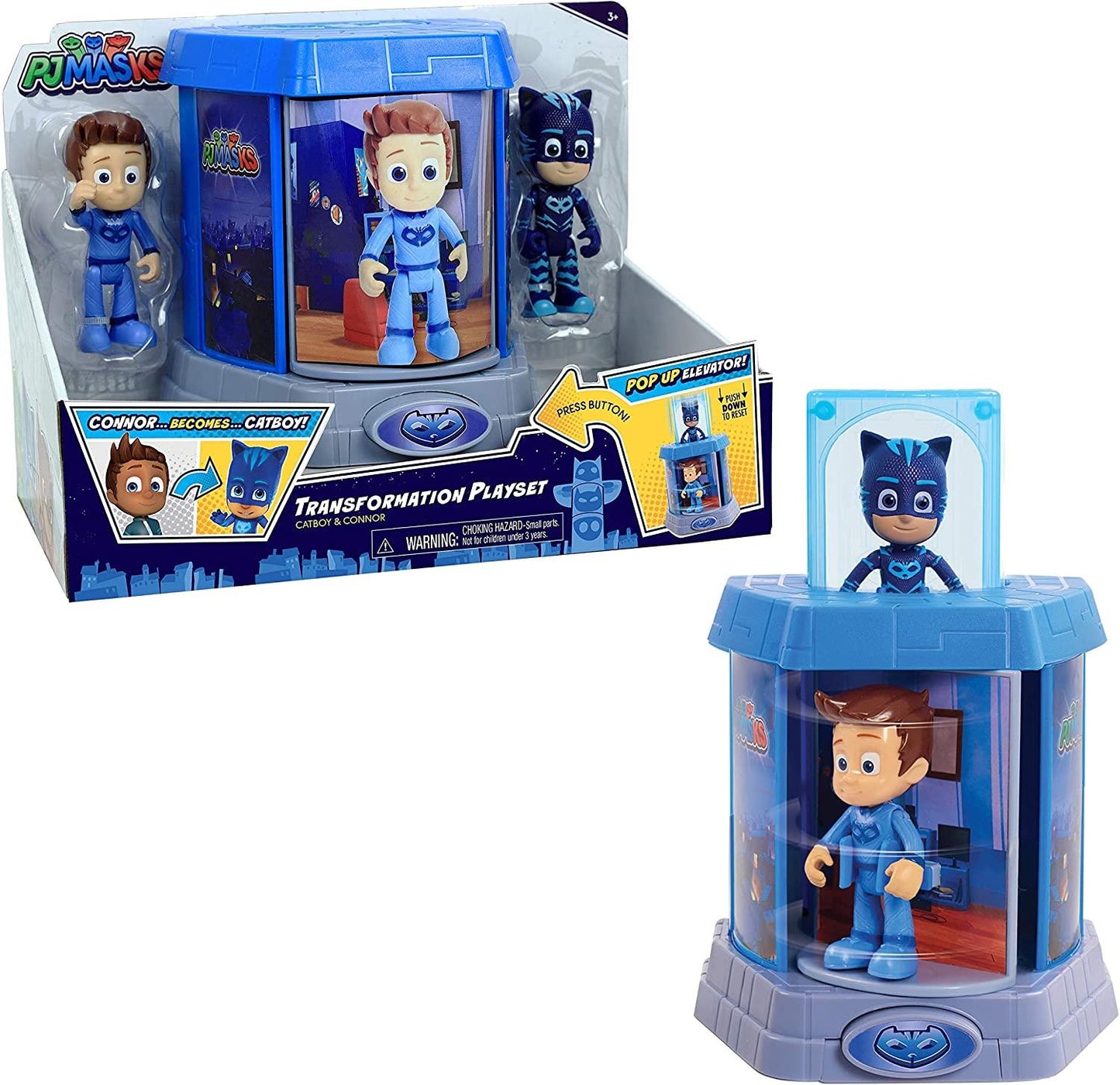 CONNOR CATBOY Transforming Action Figure Playset PJ Masks