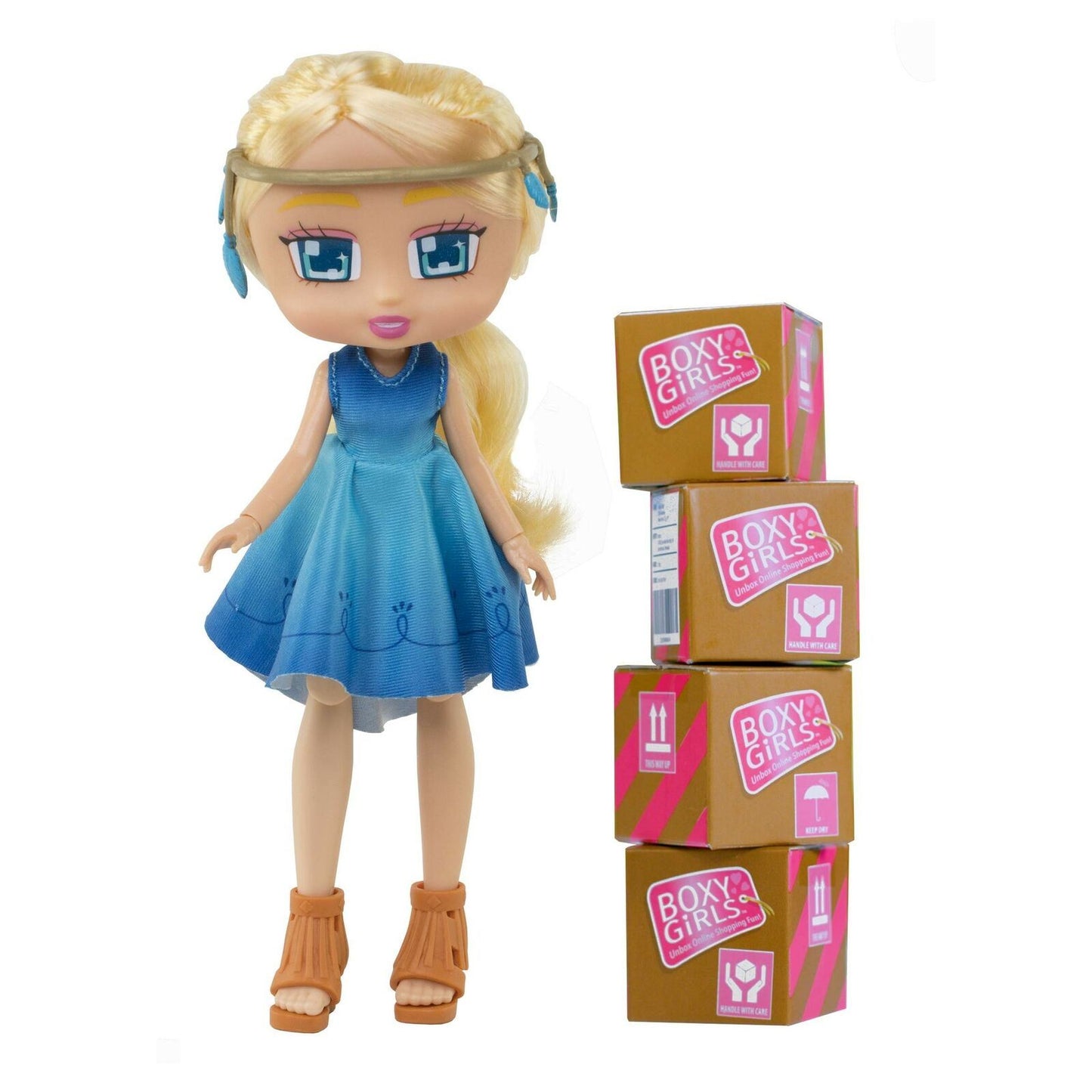 Boxy Girls WILLA 20cm Fashion Doll and Accessories - Unbox Makeup, Shoes, Bag...