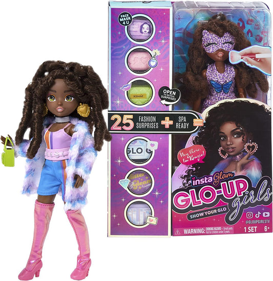 InstaGlam Glo-up KENZIE Girls Fashion Doll 83005 Accessories