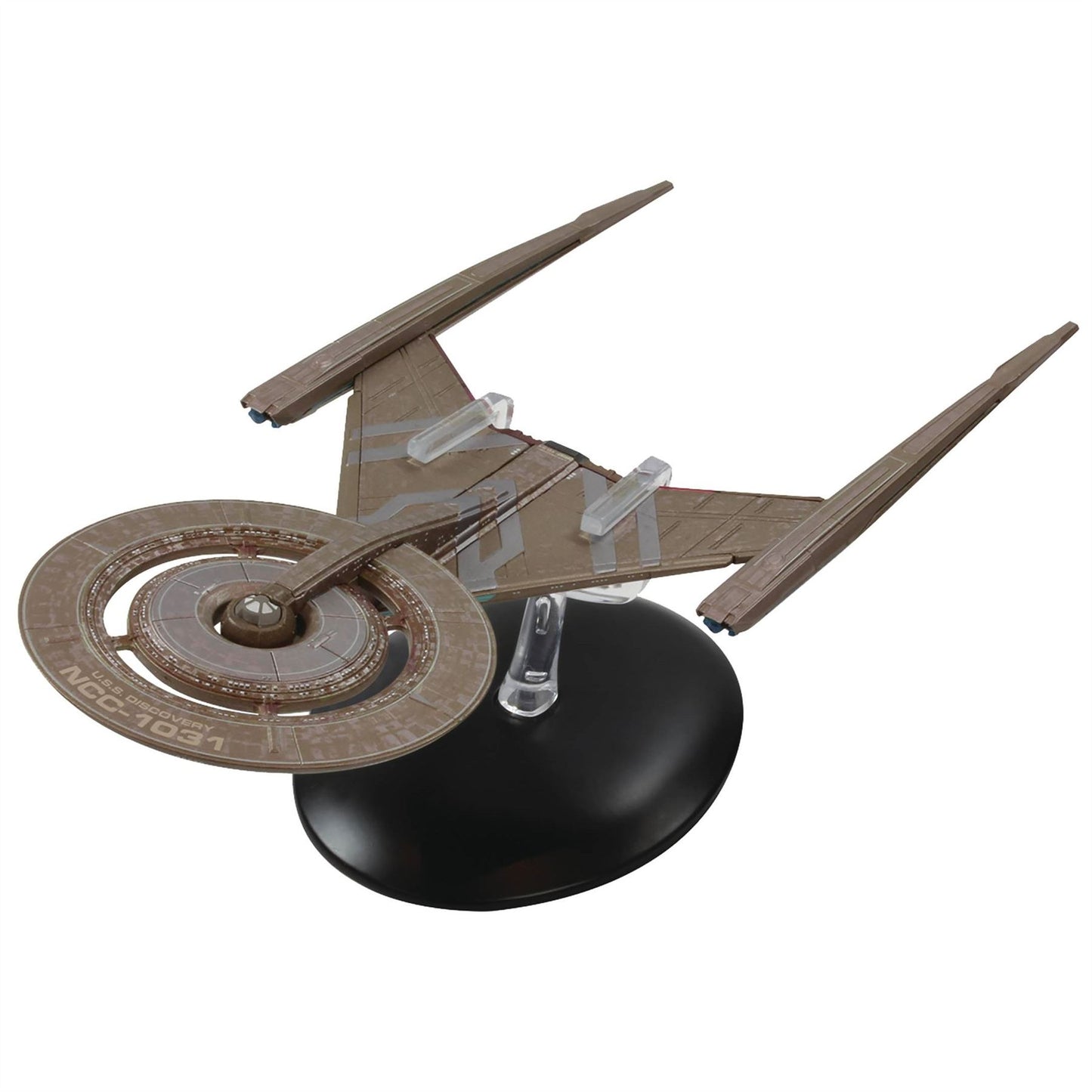 #02 U.S.S. Discovery NCC-1031 (Crossfield class) Starship Die-Cast Model Discovery SSDUK002 (Eaglemoss / Star Trek)