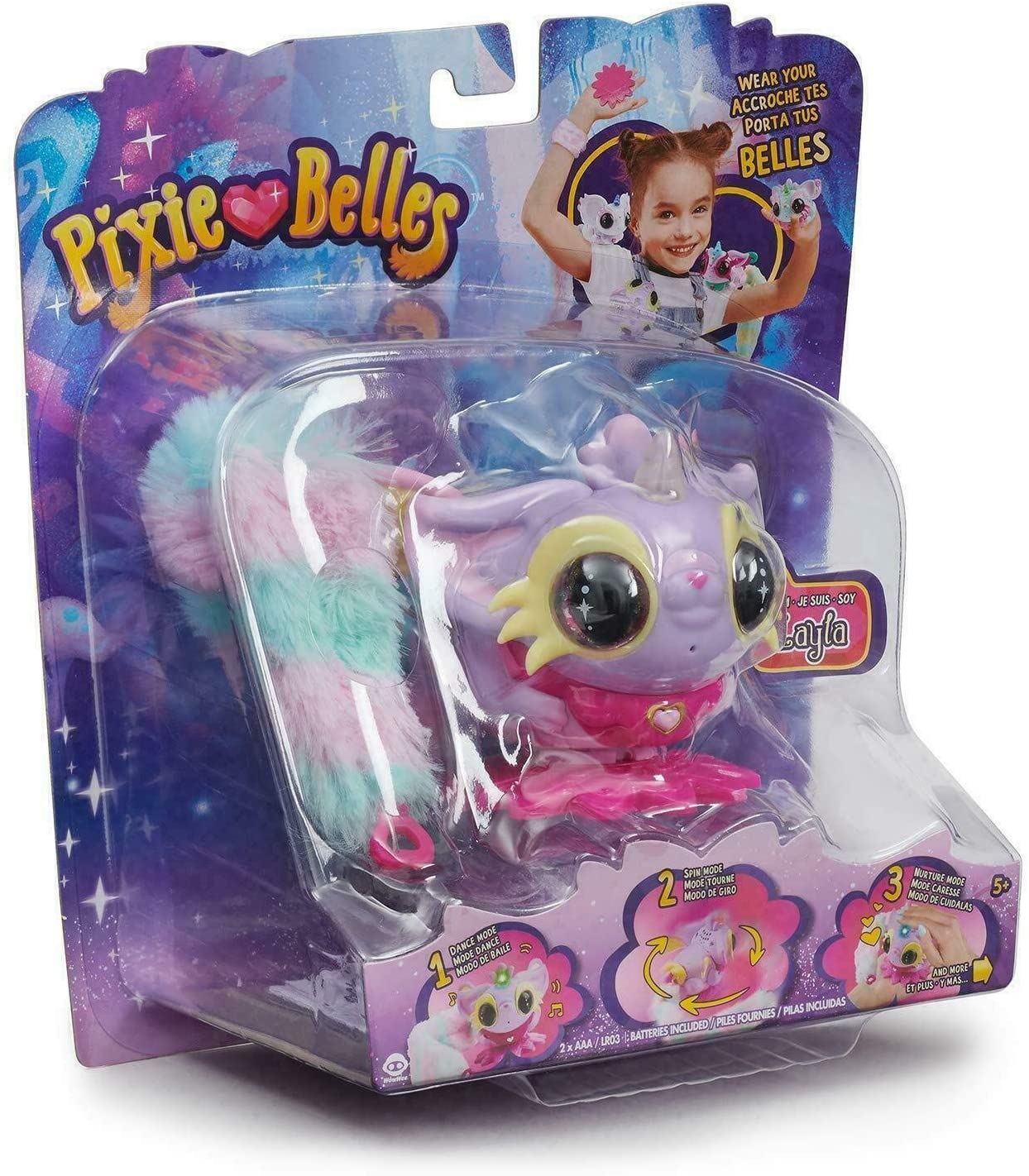 LAYLA Pixie Belles Interactive Enchanted Animal Toy WowWee