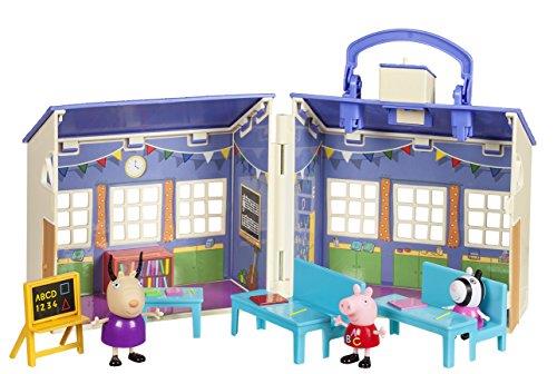 Peppa Pig's School Playset  Zoe Zebra & Madame Gazelle Toy Figures