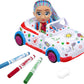 CRAYOLA Colour 'n' Style Friends Coupe BLUEBELL Doll Art Playset Color