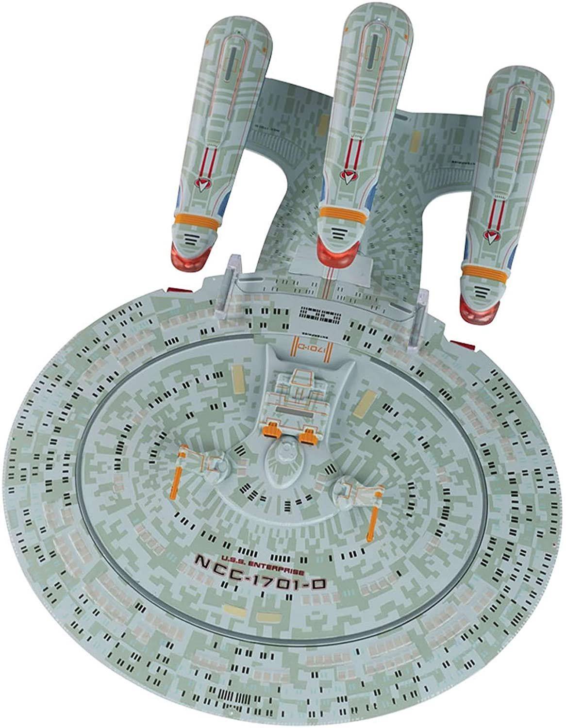 #20 Future U.S.S. Enterprise NCC-1701-D ('All Good Things…') XL EDITION Model Diecast Ship (Eaglemoss / Star Trek)