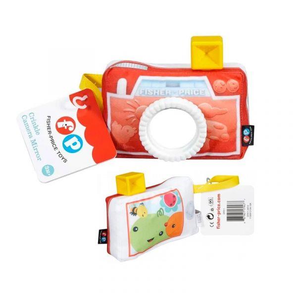 Fisher-Price Crinkle Camera Mirror Baby Soft Toy DFR11