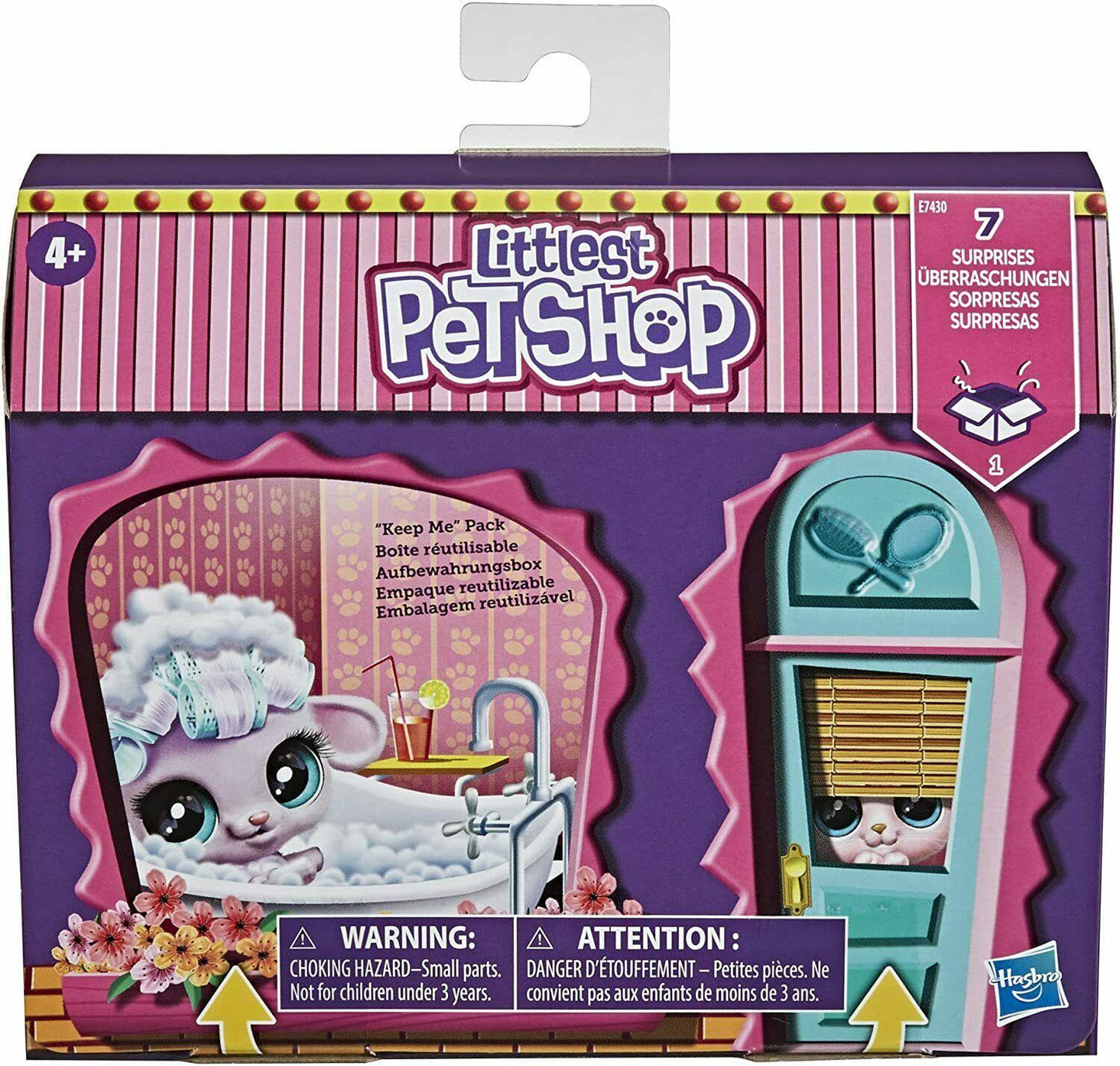 Fancy Pet Salon Keep Me Pack Littlest Pet Shop Toy Figure