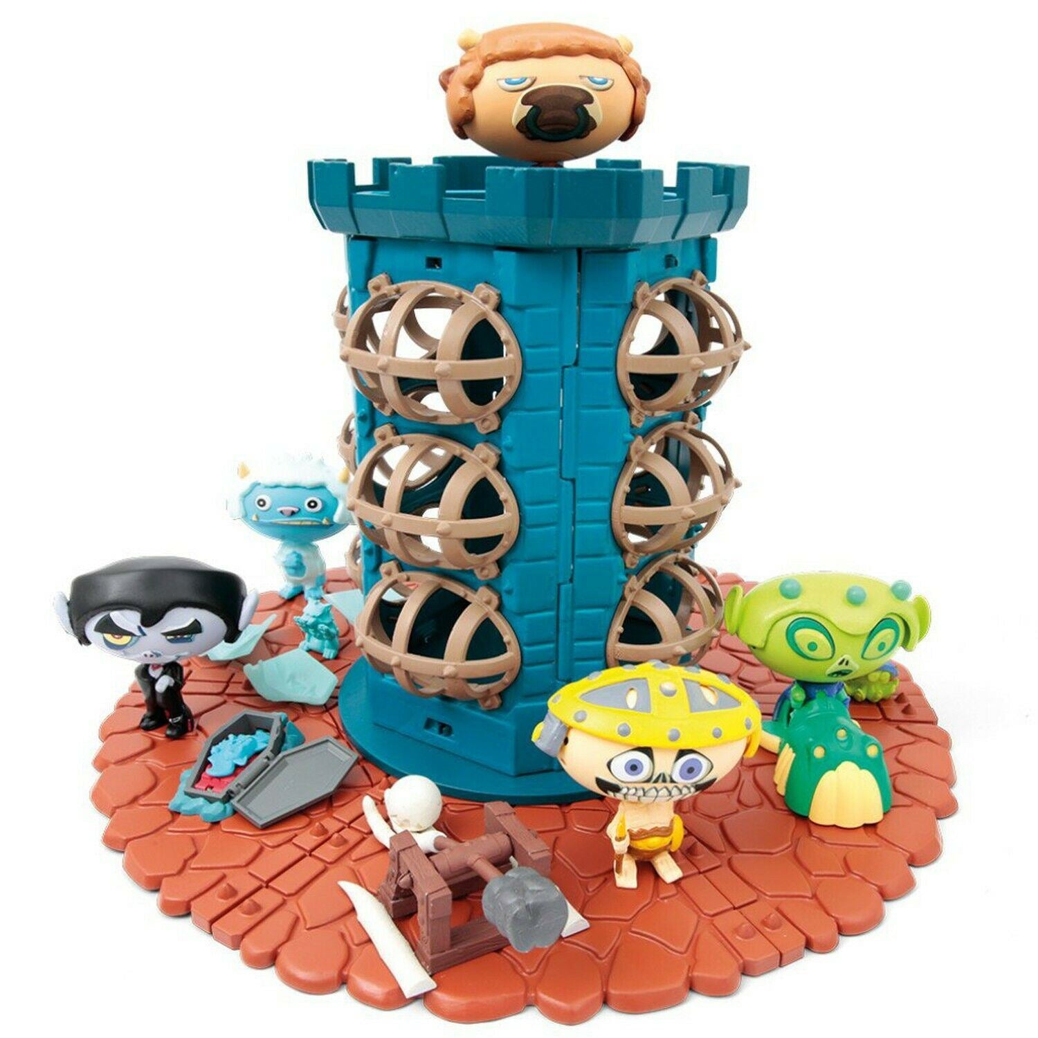 Mega Headz MONSTERS TOWER Hero Eggs Playset with EXCLUSIVE Matador Figure