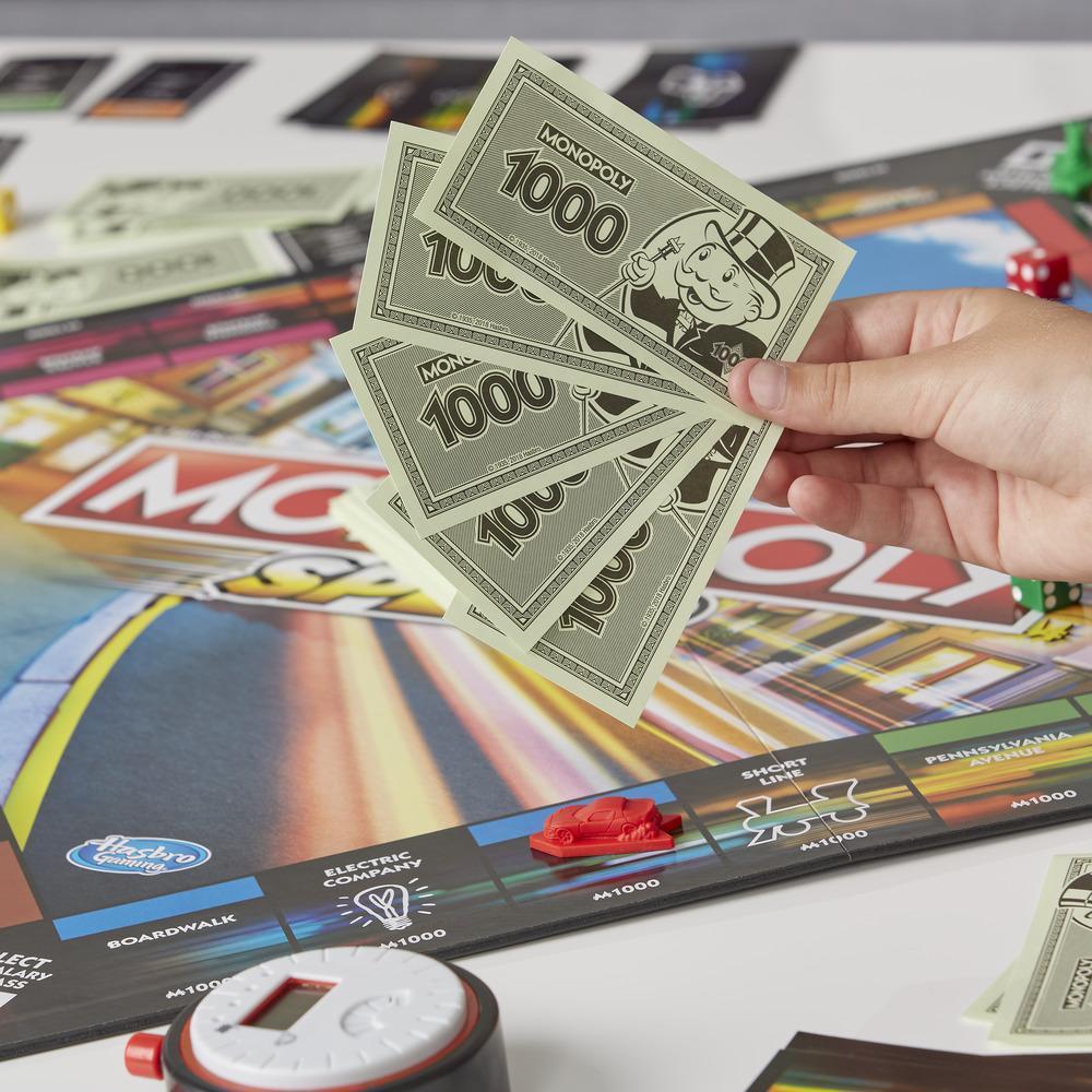 Hasbro Monopoly SPEED Family Board Game