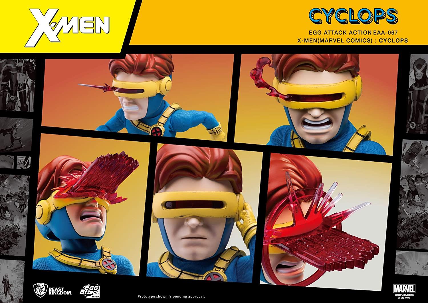Beast Kingdom X-Men CYCLOPS Egg Attack Action Figure EAA-067